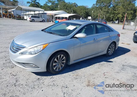 2014 Hyundai Sonata Limited z USA, uszkodzony, nr VIN 5NPEC4AC5EH838693